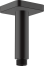 Душевой кронштейн hansgrohe Vernis Shape потолочный 100 мм 26406670, матовый черный
