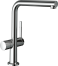 Смеситель для кухонной мойки hansgrohe Talis M54 270, с запорным вентилем 72827000, хром