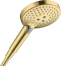 Ручной душ hansgrohe Raindance Select S 120 3jet 26530990, полированное золото
