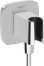 Шланговое подключение hansgrohe FixFit Porter Q с держателем для душа 26887000, хром