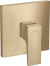 Внешняя часть смесителя для душа hansgrohe Metropol скрытого монтажа 32565140, шлифованная бронза