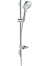 Душевой гарнитур hansgrohe Raindance Select E 120 3 режима, со штангой 65 см и мыльницей 26620000/U, хром, уцененный товар
