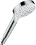 Ручной душ hansgrohe Crometta 100 1jet EcoSmart 26333400, белый/хром