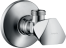 Вентиль угловой hansgrohe 3/8 13902000, хром