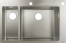 Кухонная мойка hansgrohe S71 S712-F655 врезная, с двумя чашами 180/450 43310800, нержавеющая сталь