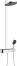 Душевая система hansgrohe Pulsify S Showerpipe 260 2jet с термостатом для ванны