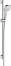 Душевой гарнитур hansgrohe Croma Select E 110 3jet Multi со штангой 90 см 26590400, белый/хром