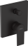 Внешняя часть смесителя для ванны hansgrohe Vernis Shape скрытого монтажа 71469670, матовый черный