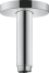 Душевой кронштейн hansgrohe S потолочный 100 мм 27393000, хром