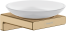 Мыльница hansgrohe AddStoris 41746140, шлифованная бронза