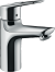 Смеситель для раковины hansgrohe Novus Loop 100, со сливным гарнитуром 71081000, хром