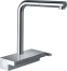 Смеситель для кухонной мойки hansgrohe Aquno Select M81 250, с вытяжным душем 2jet, sBox 73830000, хром
