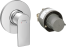 Смеситель для душа hansgrohe Rebris E, скрытого монтажа, в комплекте с монтажной частью 72658000, хром