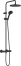 Душевая система hansgrohe Vernis Blend 240 1jet с термостатом 26426670, матовый черный