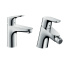 Готовый набор для биде hansgrohe Focus со смесителем для раковины HG-PR82, хром