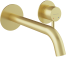 Смеситель для раковины Aqueduto CANO CAN0450 настенного монтажа со скрытой частью, шлифованное золото