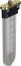 Внешняя монтажная часть hansgrohe sBox с овальной розеткой 28020990, полированное золото