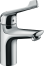 Смеситель для раковины hansgrohe Novus 100 со сливным гарнитуром, с удлиненной рукояткой 71921000, хром