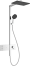 Душевая система hansgrohe Raindance Alive Q Showerpipe 210/340 2jet с ShowerSelect Comfort, 24590000, хром