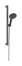 Душевой гарнитур hansgrohe Raindance Alive Select S 125, 3 струи, со штангой Unica E Puro 65 см, 24600340, шлифованный черный хром
