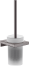 Туалетный ершик hansgrohe AddStoris с настенным держателем 41752340, шлифованный черный хром
