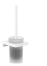 Туалетный ершик hansgrohe AddStoris с настенным держателем 41752700, матовый белый