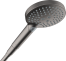 Ручной душ hansgrohe Raindance Select S 120 3jet, 26014340, шлифованный черный хром