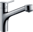 Смеситель для кухонной мойки hansgrohe Talis M52 170, с вытяжным душем 2jet 73860000, хром