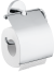 Держатель для туалетной бумаги hansgrohe Logis с крышкой 40523000, хром