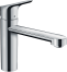 Смеситель для кухонной мойки hansgrohe Focus M43 120, с поворотным изливом 71816000, хром
