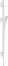 Душевая штанга hansgrohe Unica S Puro 65 см со шлангом 28632700, матовый белый