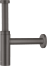 Сифон для раковины hansgrohe Flowstar S дизайнерский 52105340, шлифованный черный хром
