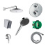 Готовый набор для душа hansgrohe Raindance/Rainfinity с термостатом Ecostat S HG-PR127, хром