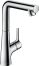 Смеситель для раковины hansgrohe Talis S 210 с поворотным изливом и сливным гарнитуром 72105000, хром
