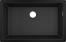 Кухонная мойка hansgrohe S51 S510-U660 интегрированная 43432170, черный графит