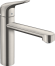 Смеситель для кухонной мойки hansgrohe Focus M42 120, 1jet 71806800, под сталь