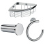Набор акссесуаров hansgrohe Logis Universal HG-PR283, хром
