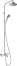 Душевая система hansgrohe Vernis Blend 200 1jet с термостатом для ванны 26274000, хром