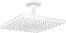 Верхний душ hansgrohe Raindance E 300 1jet с потолочным кронштейном 26250700, матовый белый
