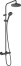 Душевая система hansgrohe Vernis Blend 200 1jet с термостатом 26276670, матовый черный