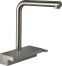 Смеситель для кухонной мойки hansgrohe Aquno Select M81 250, с вытяжным душем 2jet, sBox 73830800, под сталь