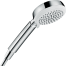 Ручной душ hansgrohe Crometta 100 4jet Vario 26824400, белый/хром