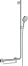 Душевой гарнитур hansgrohe Raindance Select S 120 3jet EcoSmart со штангой 110 см, правосторонний 26327000, хром