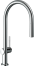 Смеситель для кухонной мойки hansgrohe Talis M54 210, с вытяжным изливом 1jet, sBox 72803000, хром