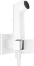 Гигиенический душ hansgrohe 1jet E со смесителем, держателем и шлангом 125 см 29233700, матовый белый