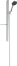 Душевой гарнитур hansgrohe Rainfinity 130 3jet со штангой 90 см и мыльницей 27671000, хром