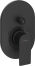 Внешняя часть смесителя для ванны hansgrohe Rebris E скрытого монтажа 72459670, матовый черный