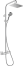 Душевая система Showerpipe 230 1jet с термостатом Hansgrohe Vernis Shape