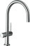 Смеситель для кухонной мойки hansgrohe Talis M54 220, с запорным вентилем 72805000, хром