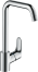 Смеситель для кухонной мойки hansgrohe Focus M41 260 с поворотным изливом 31820000/U, хром, уцененный товар